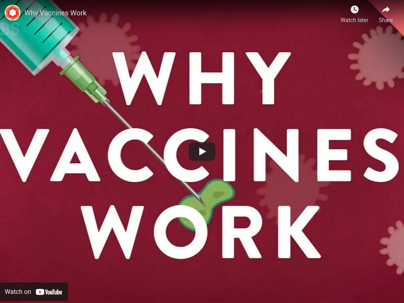 It's Okay to Be Smart: Why Vaccines Work Instructional Video