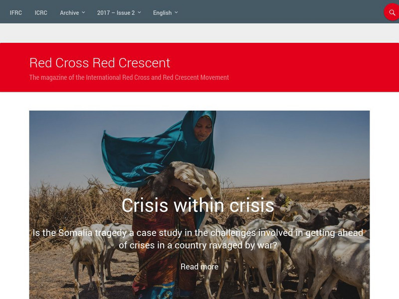 Magazine of the International Red Cross and Red Crescent Movement Website Magazine of the International Red Cross and Red Crescent Movement Website