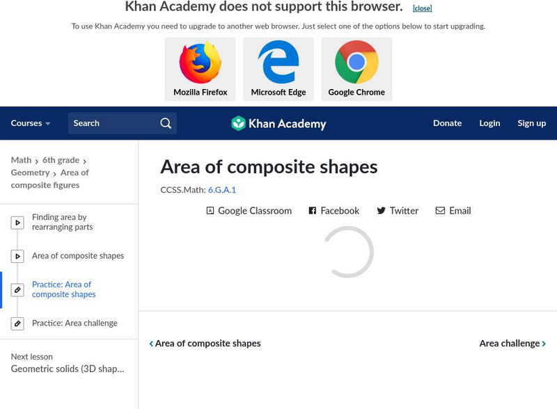 Khan Academy: Area of Composite Shapes Unit Plan Khan Academy: Area of Composite Shapes Unit Plan