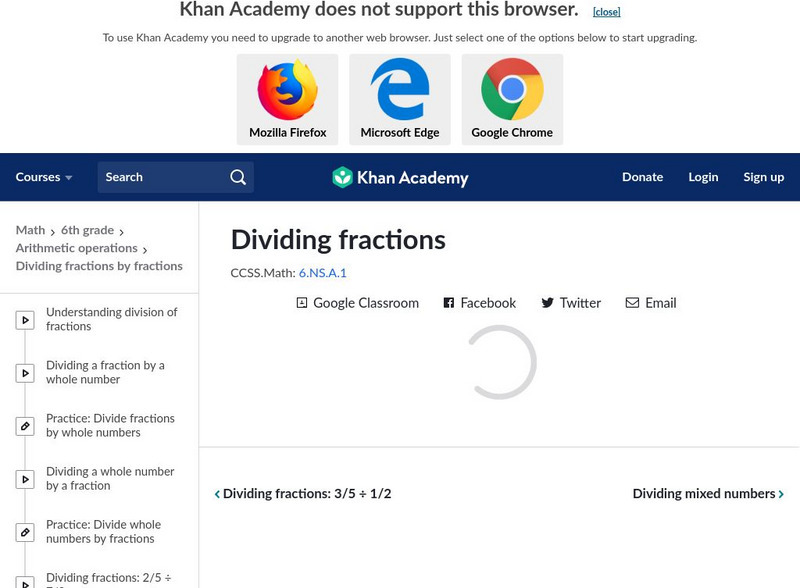 Khan Academy: Solving Ratio Problems With Tables Unit Plan
