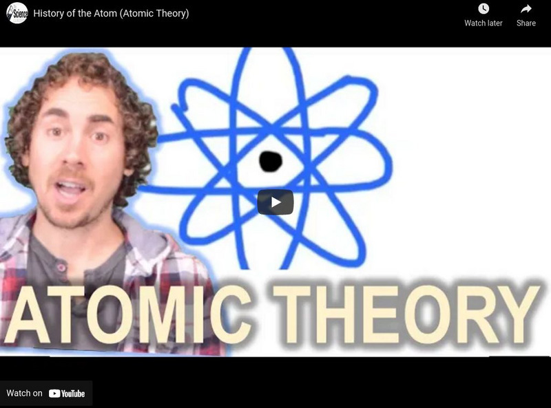 The Science Classroom: History of the Atom (Atomic Theory) Instructional Video