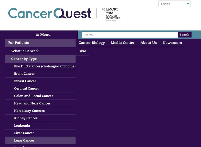 Cancer Quest: Lung Cancer Interactive