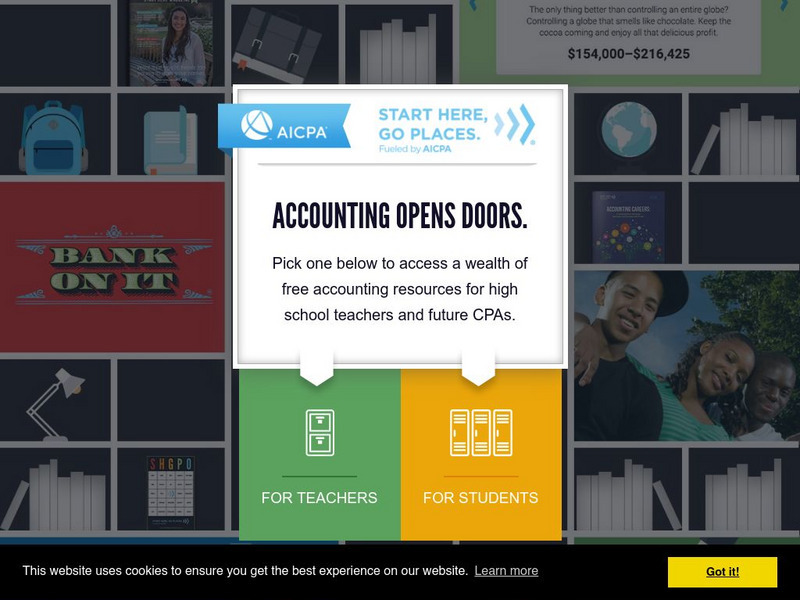 Aicpa: Start Here Go Places Website Aicpa: Start Here Go Places Website