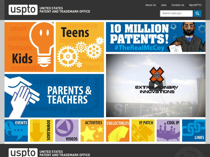 United States Patent and Trademark Office: Patents, Trademarks, and Copyrights Website United States Patent and Trademark Office: Patents, Trademarks, and Copyrights Website