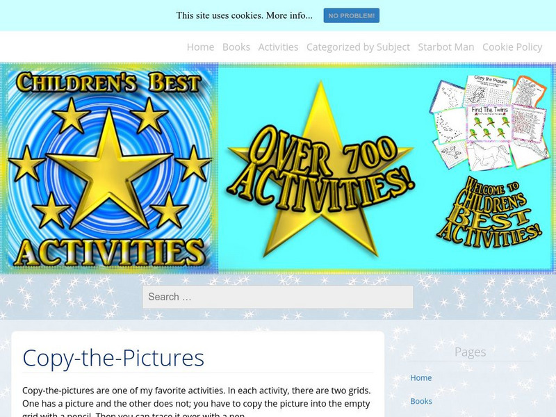 Math Mammoth: Children's Best Activities: Copy the Pictures Activity Math Mammoth: Children's Best Activities: Copy the Pictures Activity