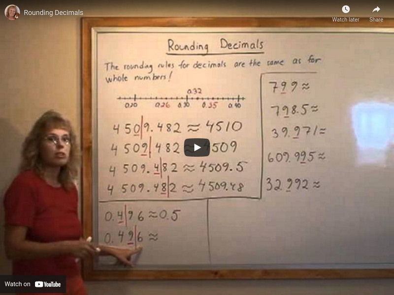 Math Mammoth: Rounding Decimals Instructional Video Math Mammoth: Rounding Decimals Instructional Video