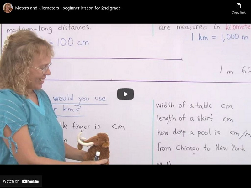 Math Mammoth: Meters and Kilometers Instructional Video