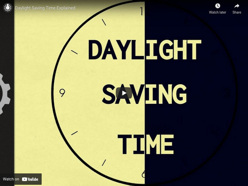 Cgp Grey: Grey Explains: Daylight Saving Time Instructional Video Cgp Grey: Grey Explains: Daylight Saving Time Instructional Video