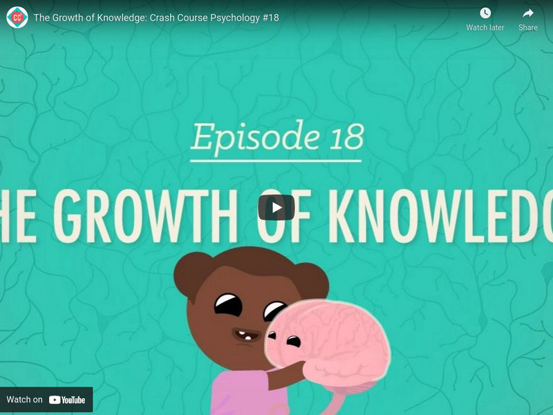 The Growth Of Knowledge Crash Course Psychology #18 Quizlet Crash Course Psychology #18: The Growth of Knowledge Instructional
