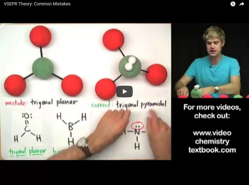 Science With Tyler De Witt: Vsepr Theory: Common Mistakes Instructional Video