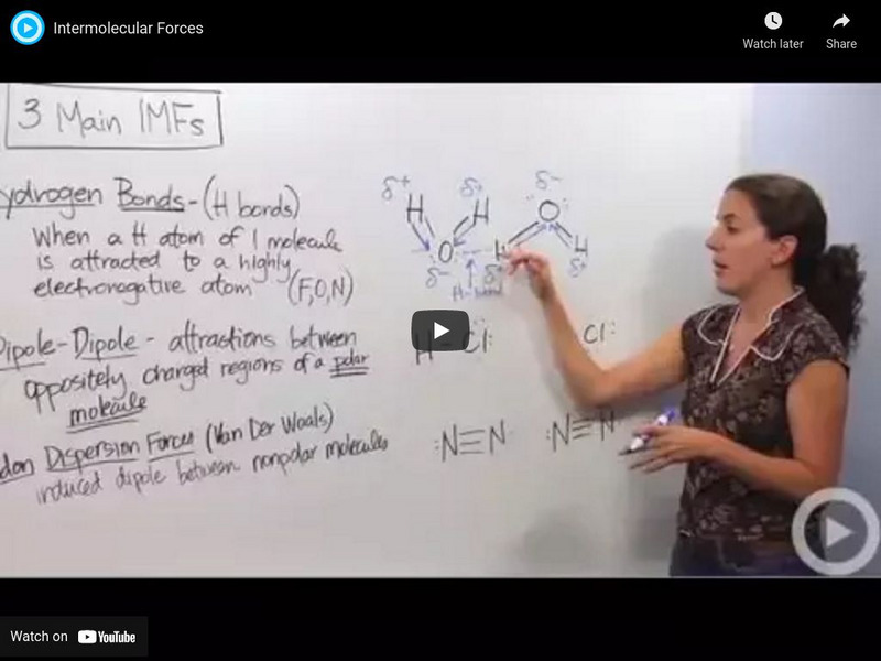 Intermolecular Forces Instructional Video