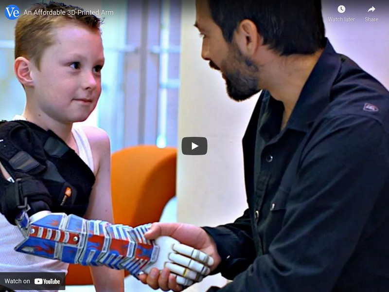 Veritasium: An Affordable 3 D Printed Arm Instructional Video