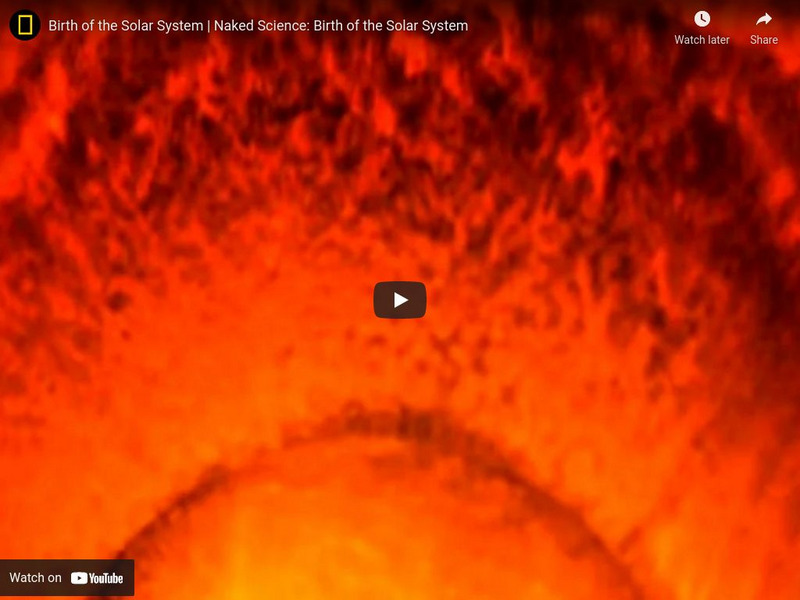 National Geographic: Birth of a Solar System Instructional Video National Geographic: Birth of a Solar System Instructional Video