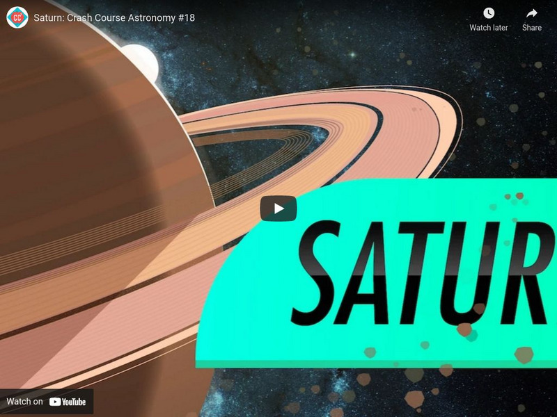 Crash Course Astronomy #18: Saturn Instructional Video