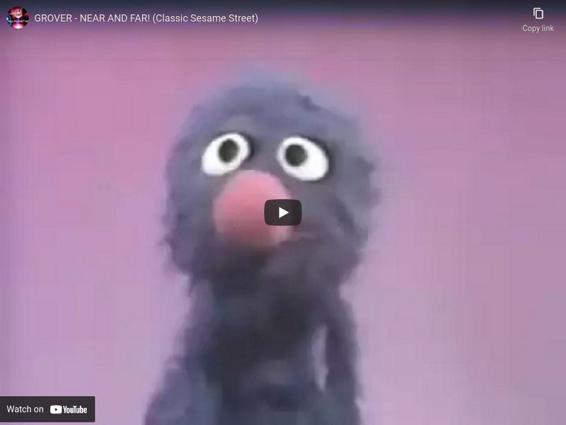 Sesame Street: Grover's Near and Far Instructional Video