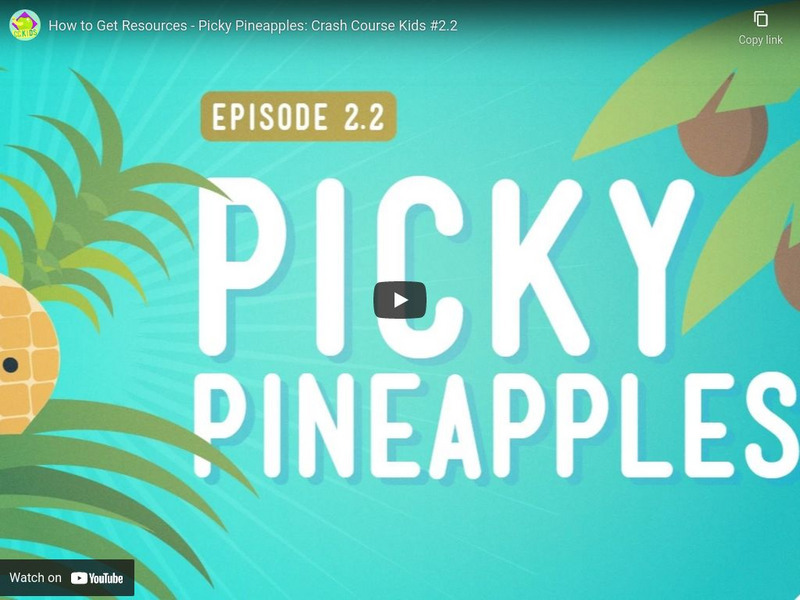 Crash Course Kids 2.2: How to Get Resources Picky Pineapples Instructional Video