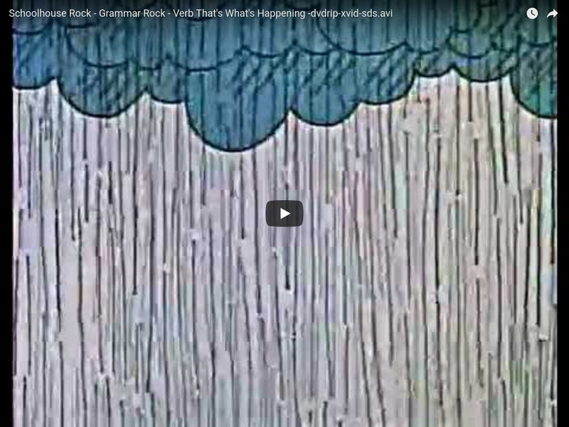 Schoolhouse Rock: Grammar Rock: Verb!that's What's Happening Instructional Video Schoolhouse Rock: Grammar Rock: Verb!that's What's Happening Instructional Video