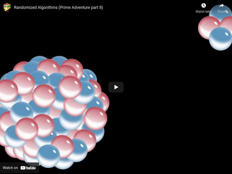 Khan Academy: Randomized Algorithms: Randomized Algorithms (Intro) Instructional Video Khan Academy: Randomized Algorithms: Randomized Algorithms (Intro) Instructional Video