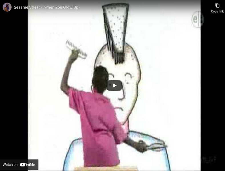 Sesame Street: Mother Goose: When I Grow Up Instructional Video