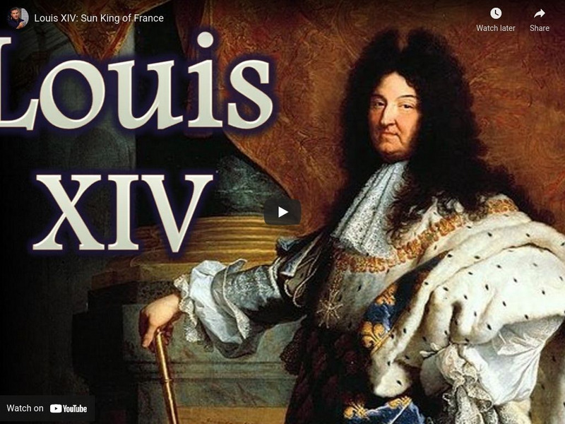 Tom Richey: Louis Xiv: Sun King of France Instructional Video Tom Richey: Louis Xiv: Sun King of France Instructional Video