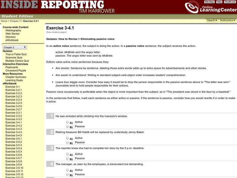 Mc Graw Hill Global Education Holdings: How to Revise: Eliminating Passive Voice Unknown Type Mc Graw Hill Global Education Holdings: How to Revise: Eliminating Passive Voice Unknown Type