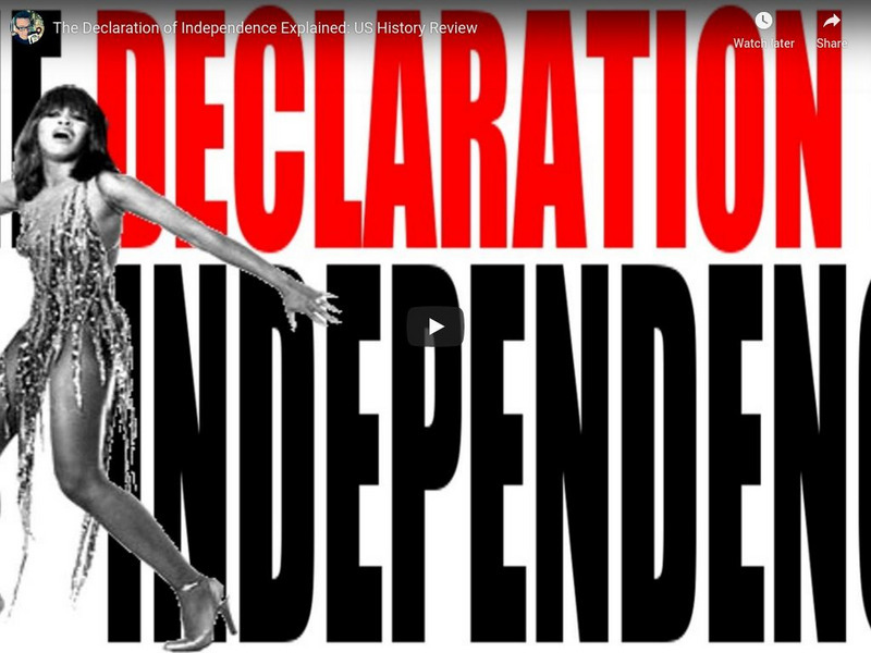 Keith Hughes: An Idiot's Guide to the Declaration of Independence Instructional Video Keith Hughes: An Idiot's Guide to the Declaration of Independence Instructional Video