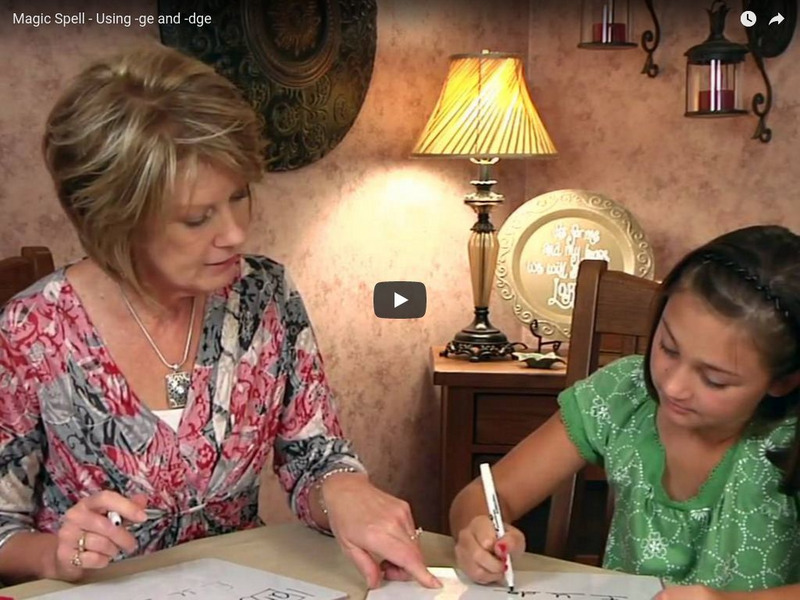Youtube: Magic Spell Using Ge and Dge Instructional Video Youtube: Magic Spell Using Ge and Dge Instructional Video