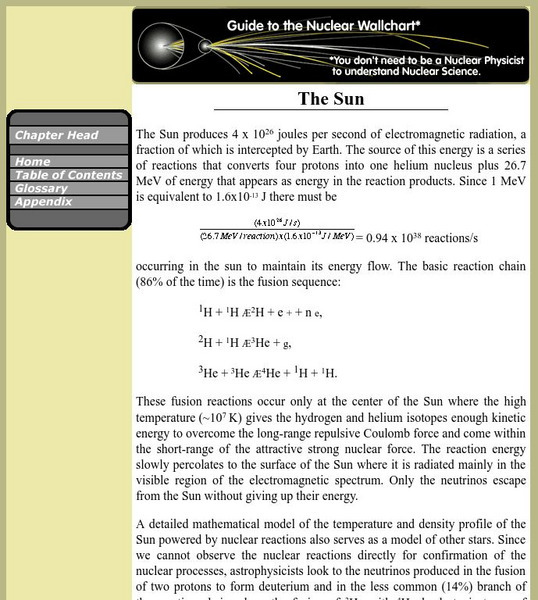 Berkeley Lab: The Sun Handout Berkeley Lab: The Sun Handout