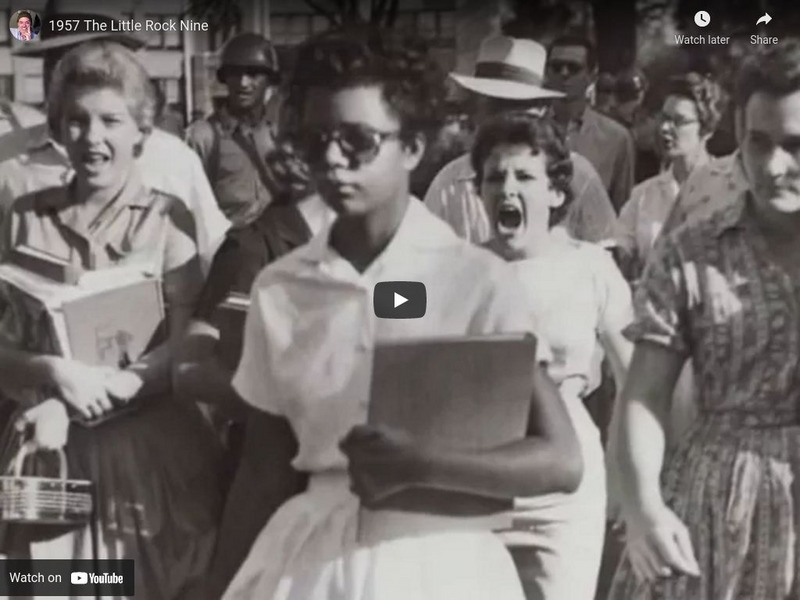 University of Iowa: 1957 the Little Rock Nine Instructional Video University of Iowa: 1957 the Little Rock Nine Instructional Video