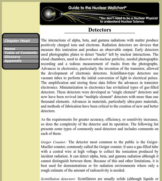 Berkeley Lab: Detectors Handout