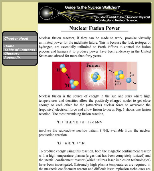 Berkeley Lab: Nuclear Fusion Power Handout Berkeley Lab: Nuclear Fusion Power Handout