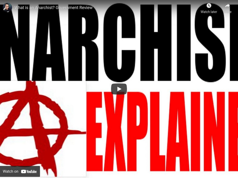 Hip Hughes History: What Is an Anarchist? Instructional Video Hip Hughes History: What Is an Anarchist? Instructional Video