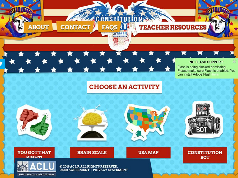 American Civil Liberties Union: Constitution Day Activities Unit Plan American Civil Liberties Union: Constitution Day Activities Unit Plan