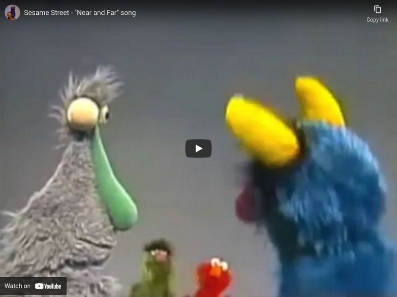 Sesame Street: Near and Far Instructional Video