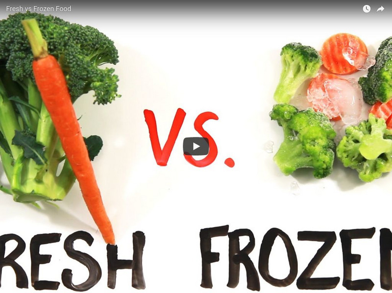 Asap Science: Fresh vs Frozen Food Instructional Video