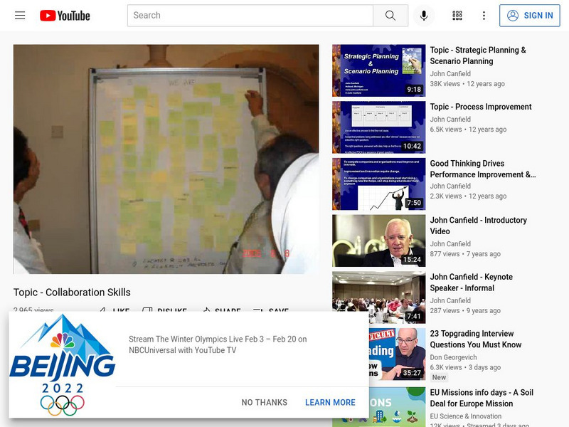 Collaboration Skills: Resolving Conflict/resolving Options Instructional Video Collaboration Skills: Resolving Conflict/resolving Options Instructional Video