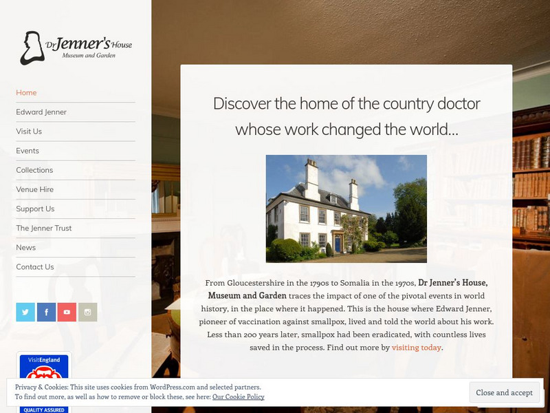 The Edward Jenner Museum: Edward Jenner Website The Edward Jenner Museum: Edward Jenner Website