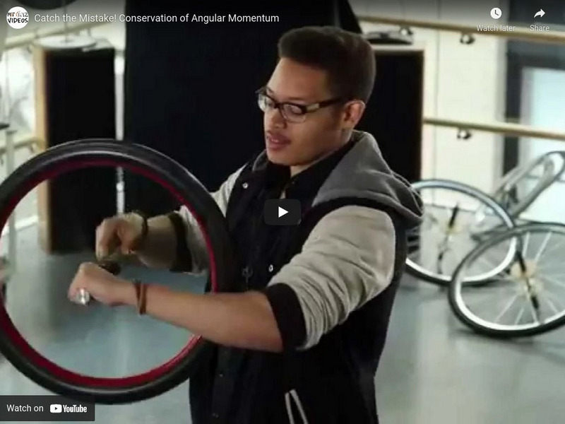 Mitk12 Videos: Mit Physics Demos: Conservation of Angular Momentum Instructional Video