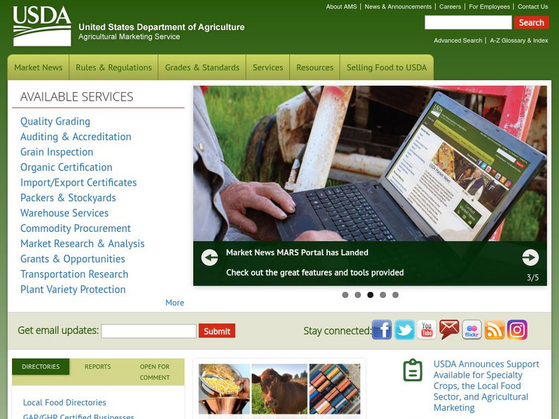 Usda: Agricultural Marketing Service Website Usda: Agricultural Marketing Service Website