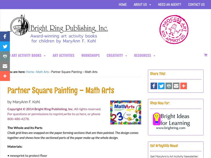 Partner Square Painting: The Whole and Its Parts Website