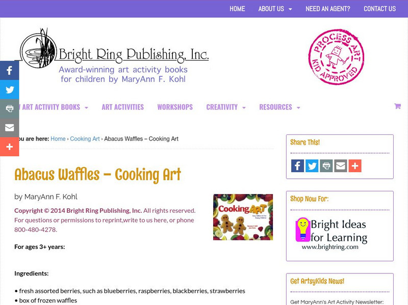 Bright Ideas for Learing: Abacus Waffles Website Bright Ideas for Learing: Abacus Waffles Website