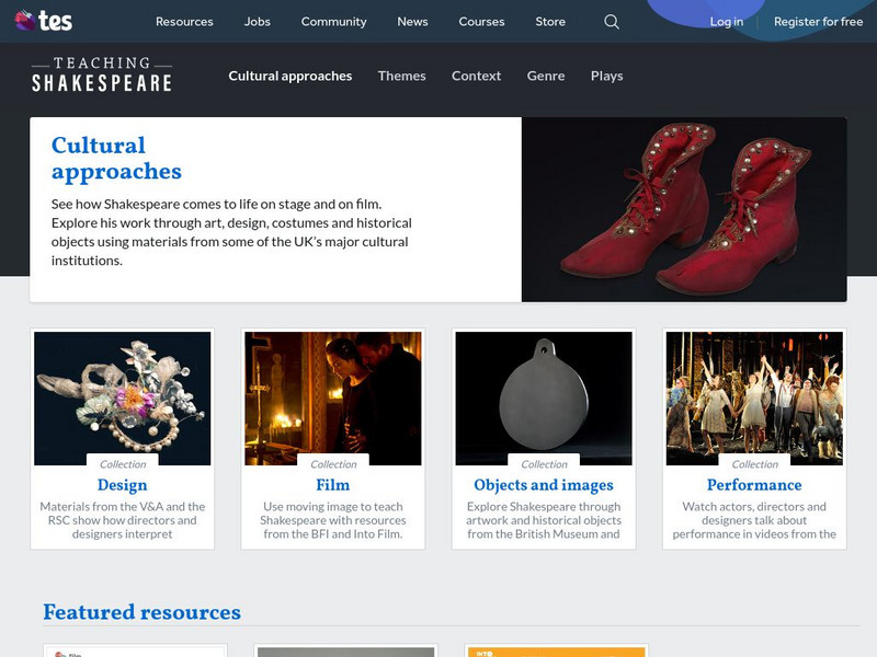 Tes: Cultural Approaches Unit Plan