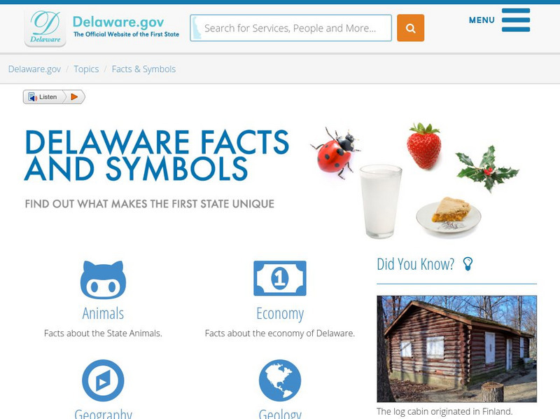 State of Delaware: Official Website for the First State Website State of Delaware: Official Website for the First State Website