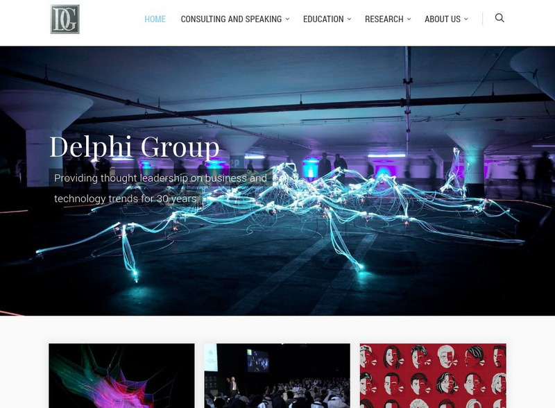 The Delphi Group: Home Page Website