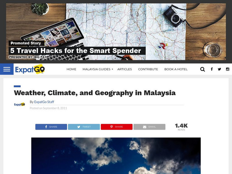 Expat Go: Malaysia: Geography and Climate Website