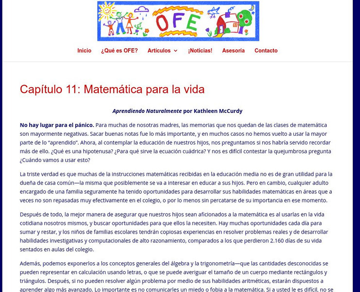 Aprendiendo Naturalmente (Learning Naturally) Article Aprendiendo Naturalmente (Learning Naturally) Article