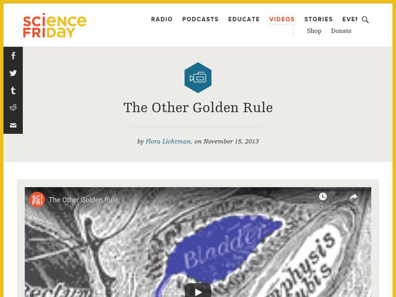 Science Friday: The Other Golden Rule Instructional Video