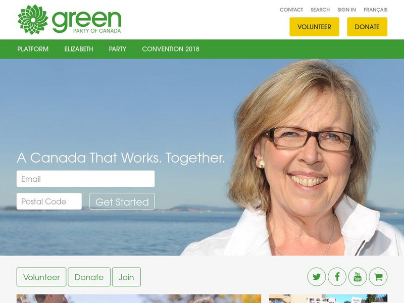 Green Party of Canada/parti Vert Du Canada, Gpc/pvc Website Green Party of Canada/parti Vert Du Canada, Gpc/pvc Website