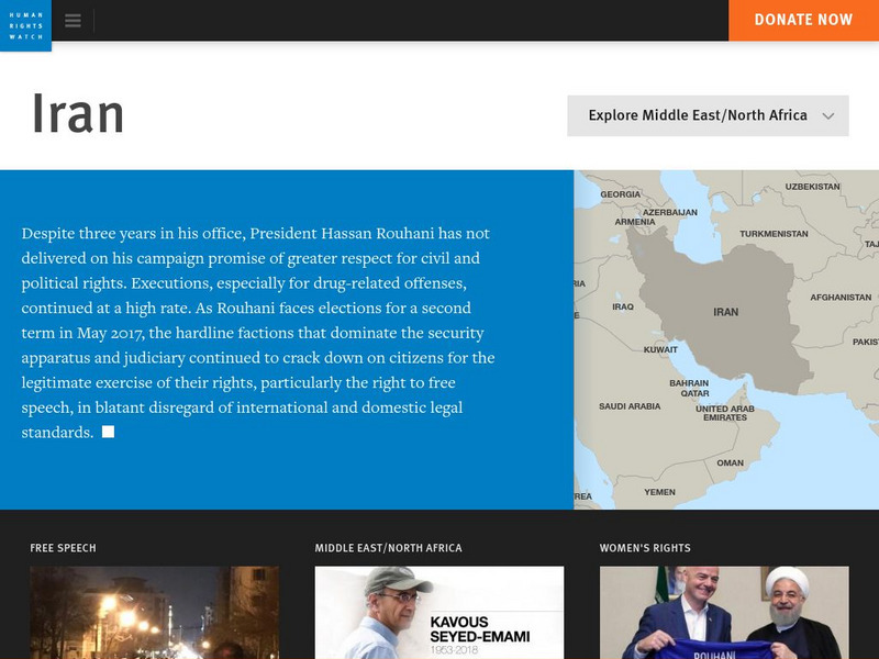 Human Rights Watch: Iran Website Human Rights Watch: Iran Website