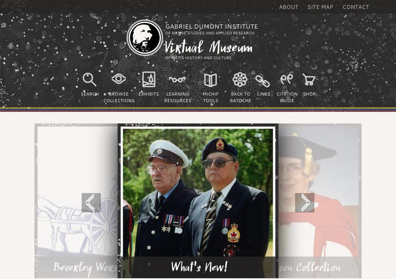 The Virtual Museum of Metis History and Culture Activity The Virtual Museum of Metis History and Culture Activity
